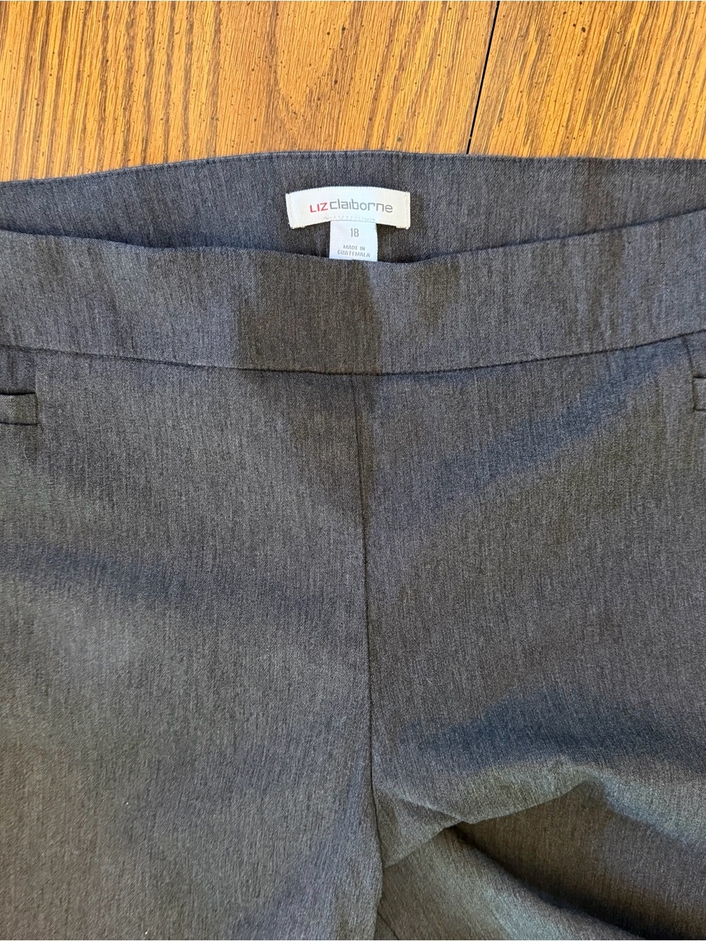Liz Claiborne Charcoal Gray Women's Dress Pants